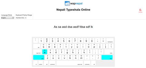 Nepali Typeshala Online Free English Nepali Typing Score
