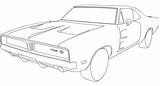 Charger Dodge Coloring 1969 Drawing Camaro Pages Rt Outline Printable Chevrolet Chevy Line Drawings Car Supercoloring Cars Challenger Dibujos Sketch sketch template