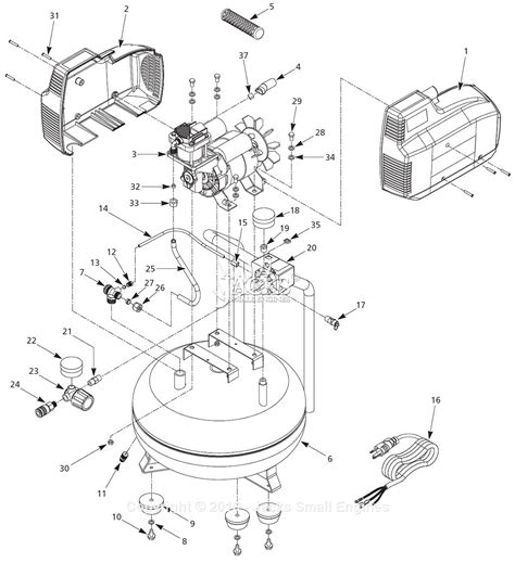campbell hausfeld hm parts diagram  air compressor parts