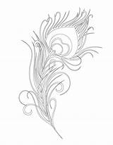 Feather из категории раскраски sketch template