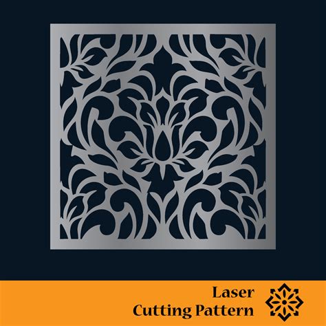 decorative panels  laser cutting cutout silhouette  abstract