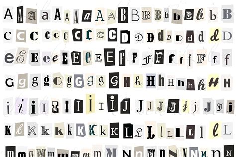 newspaper alphabet  symbols lettering alphabet lettering sketch book