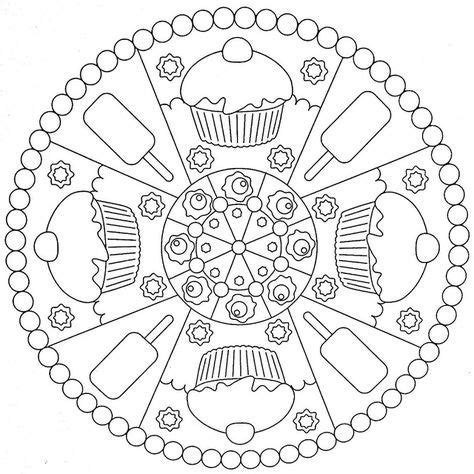 food mandalas coloring images coloring pages coloring