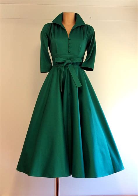 classic kelly dress  sleeve  plain emerald green suzy hamilton green dress outfit
