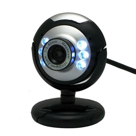 mp  led usb webcam camera  mic night vision  desktop pc  webcams  computer