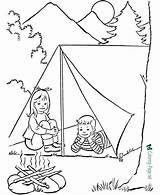 Camping Coloring Pages Color Printable sketch template