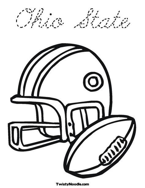ohio coloring page coloring home