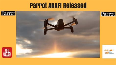 parrot anafi released youtube