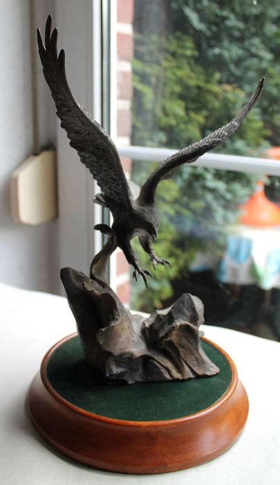 franklin mint  eagle wings  glory bronze sculpture catawiki