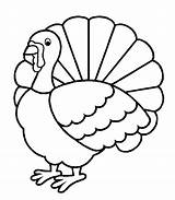 Turkey Thanksgiving Coloring Pages Color Print Printable Printables Outline Fun Cute Kids Wild Drawing Cartoon Clipart Preschool Holiday Large Poultry sketch template