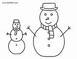 Pages Snowman Coloring Printable Dot sketch template