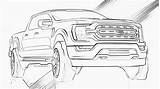 Bronco F150 Motor1 sketch template