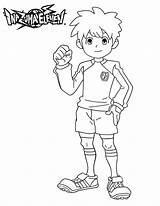 Inazuma Eleven Tachimukai Coloring Fun Kids Votes sketch template