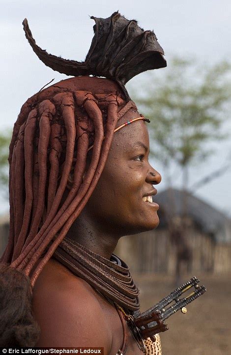 incredible photos reveal the elaborate hairdos of the himba tribe