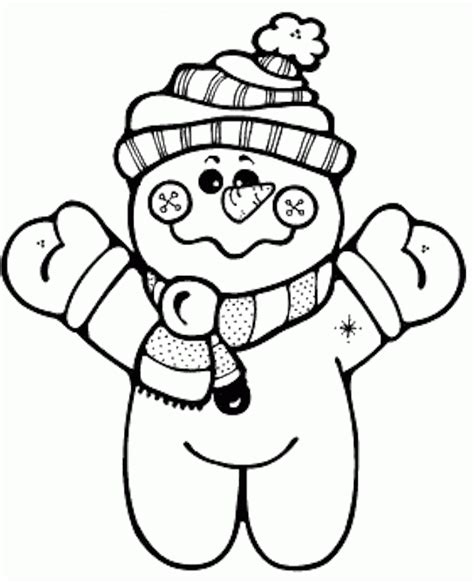 coloring pages  snowman coloring home