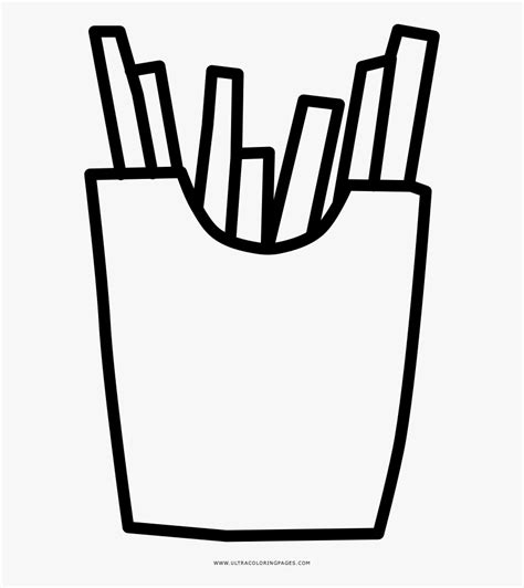 french fries coloring page french fries  transparent clipart