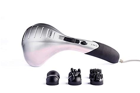 healthstar handheld back massager double head electric full body