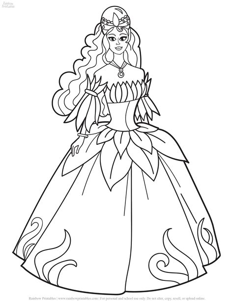 coloring pages  girls rainbow printables