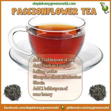 Passion Flower Tea Health Oils Tea Health Benefits Passion Flower Tea