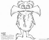 Coloring Mustache Lorax Pages Big Printable Getcolorings Color sketch template