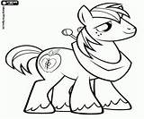 Pony Little Mac Big Coloring Pages Apple Elder Brother Drawing Template Celestia Equestria sketch template