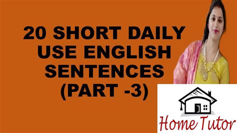 short daily  english sentences learn small english sentences
