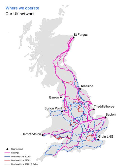 network route maps national grid