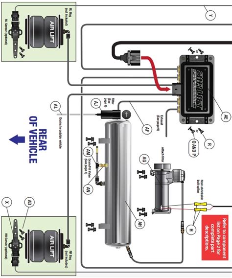 air lift wiring diagram wiring diagram  schematic