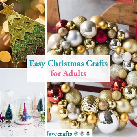 easy christmas crafts  adults favecraftscom