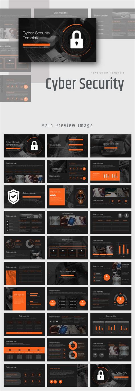 cyber security  template  templatemonster