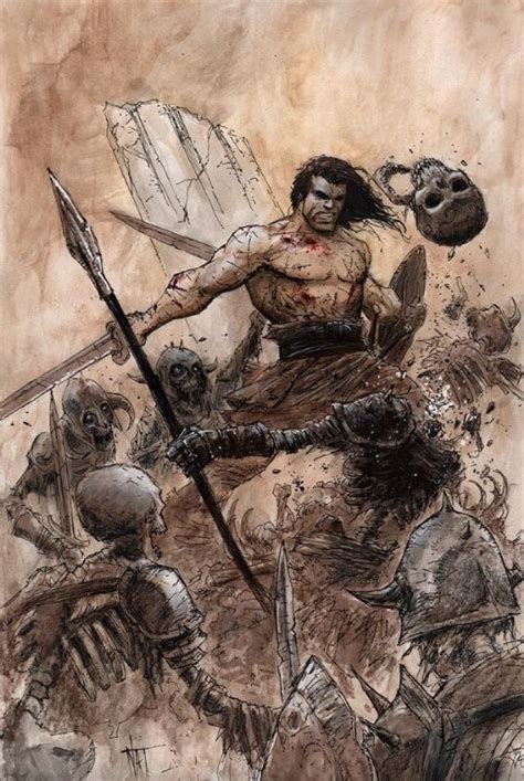 Conan Comic Art Conan The Barbarian Barbarian