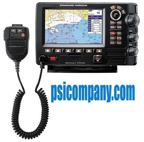 standard horizon cpv chartplotter vhf fm loudhailer  gps