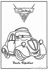 Topolino Oncle Cars2 Coloriages sketch template