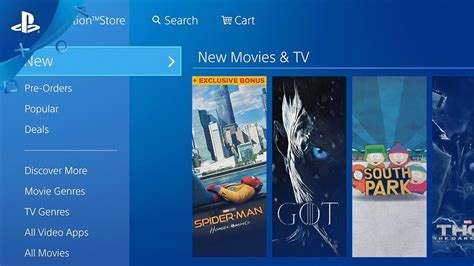 playstation store drops tv  movies  blamed channelnews