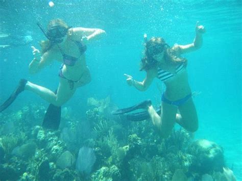 The Girls Snorkeling Picture Of Barefoot Sailing