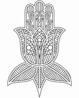 Hamsa Coloring Pages Drawing Color Transparent Getdrawings Paste Eat Don Version Large Print sketch template