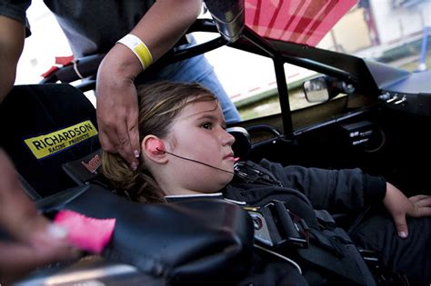 racecar driver macy causey is 8 years old going on 60 miles per hour