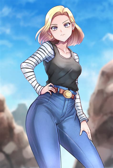 Android 18 Dragon Ball And 1 More Drawn By Yasu