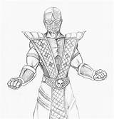Scorpion Mortal Kombat Desenhar Fc03 sketch template