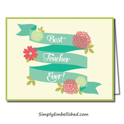 items similar  teacher appreciation card diy printable