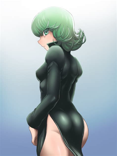 rule 34 1girl ass female female only green hair looking