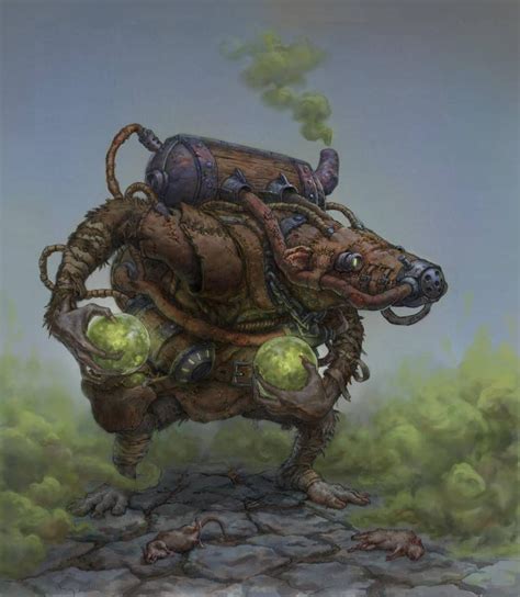 skaven globadier by emiljart fantasy battle fantasy races fantasy rpg