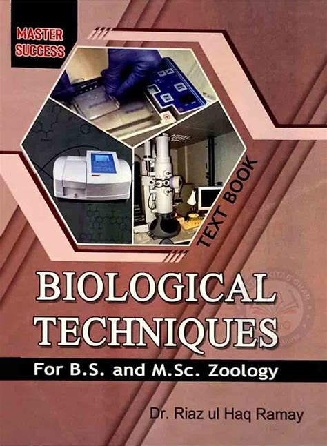 Text Book Of Biological Techniques For Bs By Riaz Ul Haq