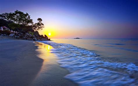 Sunbahting Vacation Sea Sand Sun Beaches Sunset Hot