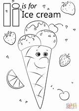 Letter Coloring Ice Cream Pages Printable Alphabet Preschool Igloo Kids Supercoloring Pre Category Words Abc Insect Drawing Work Choose Board sketch template