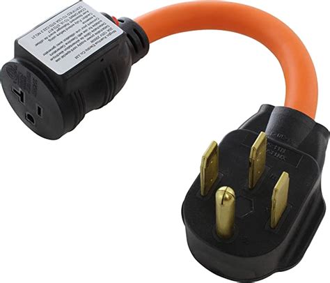 ac works  prong  volt plug   volt  amp household female adapter cord  prong