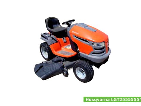 Husqvarna Lgt2554 Lawn Tractor Specs And Service Data