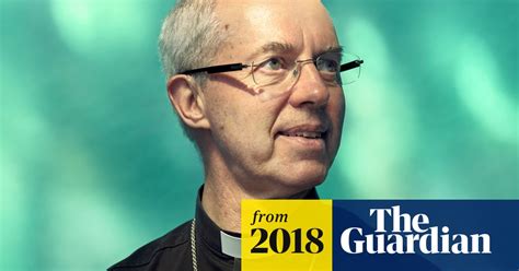 justin welby separation of church and state not a disaster