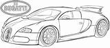 Bugatti Chiron Veyron Kleurplaat Colouring Divo Print sketch template