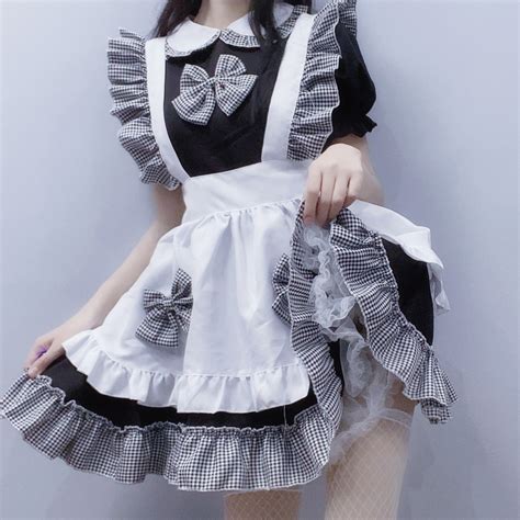 Cosplay Japanese Net Red Sexy Cat Maid Costume Uniform Suit Costume